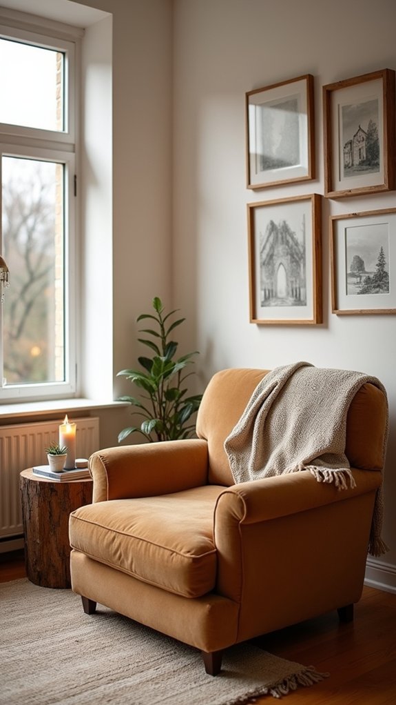 art or fireplace centerpiece