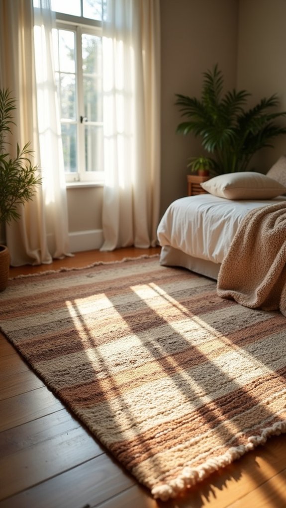 artisan handwoven rug appeal