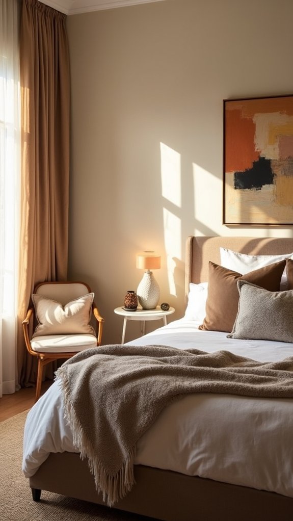 artistic personal bedroom expression