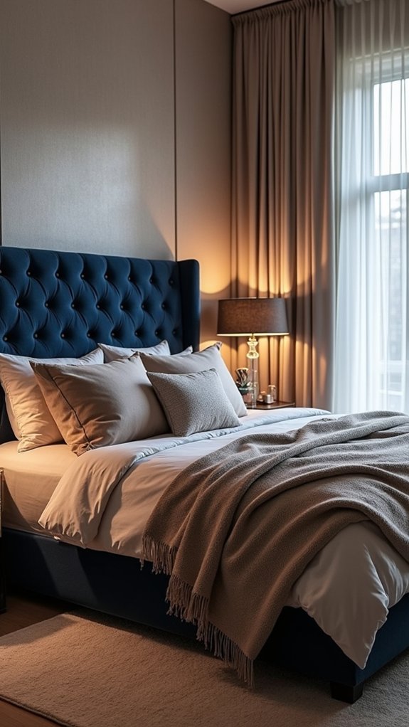 bold statement headboard selection