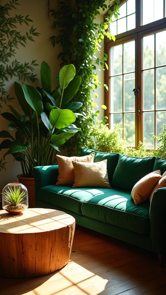 bright inviting natural ambiance