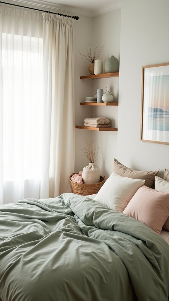 calm colors create serenity