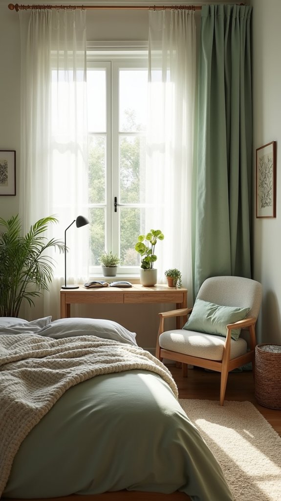 calming color palette options