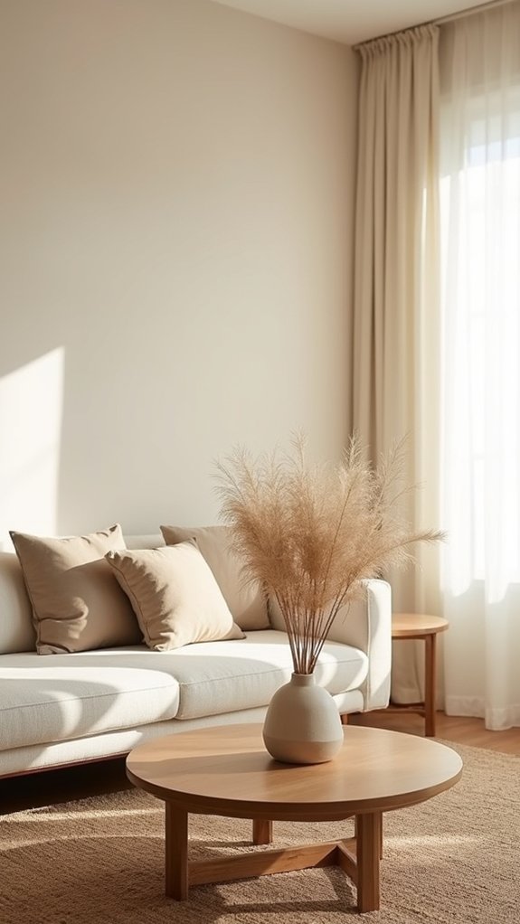 calming neutral color palette