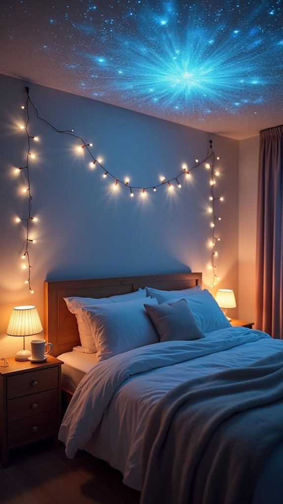 celestial escape in bedroom