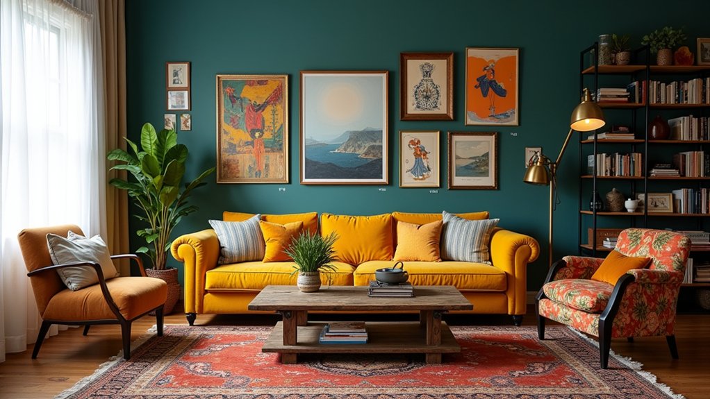 23 Cozy Eclectic Living Room Ideas Full of Character charming diverse living room designs