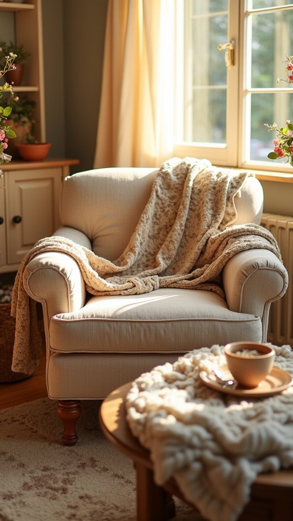 charming lightweight quilted throws