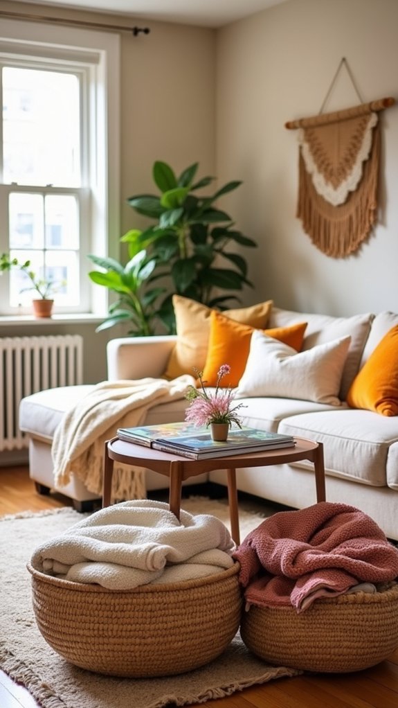 charming storage for decor