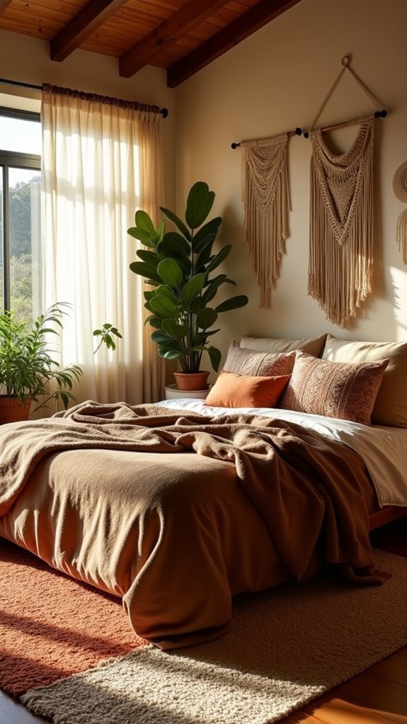 chic bohemian bedroom sanctuary