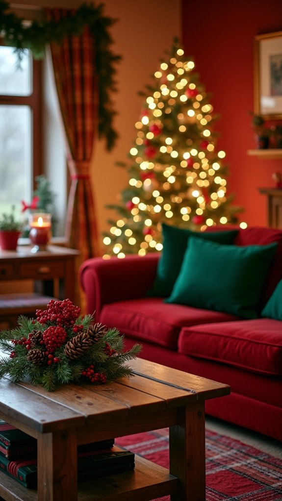 classic red and green