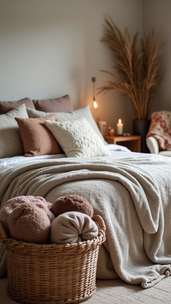clever blanket storage ideas