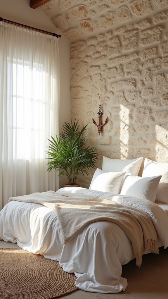 coastal inspired bedroom retreat
