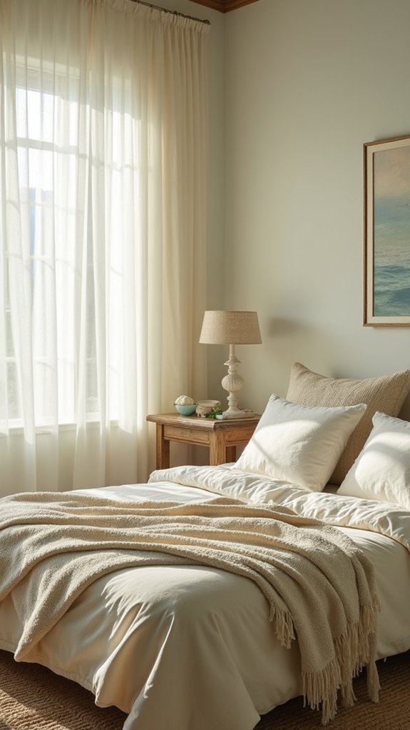 coastal serene bedroom retreat