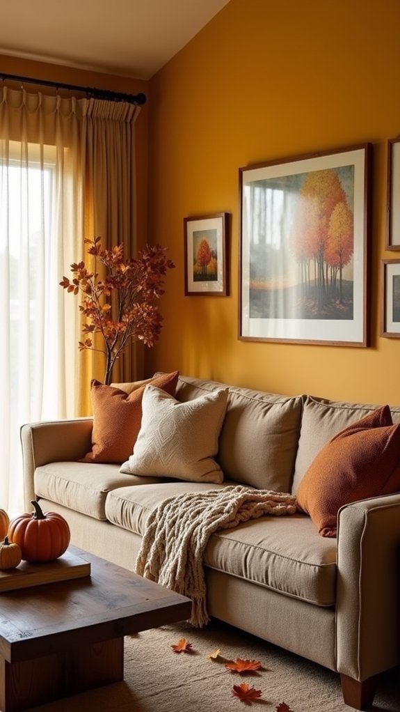 colorful accent wall ideas