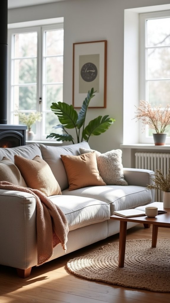 comfortable minimalist sofa design