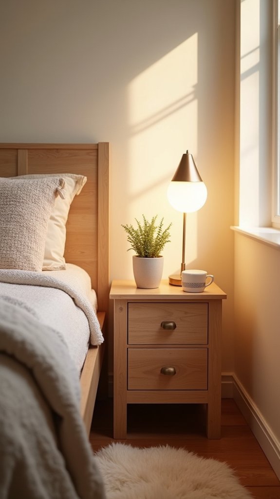 compact storage nightstands preferred