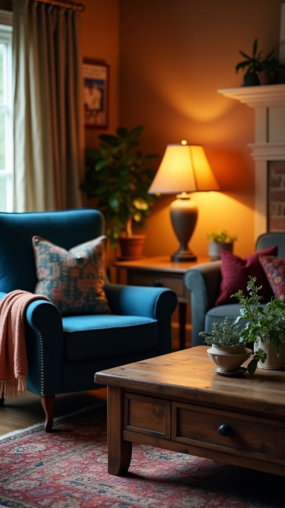 conversation friendly seating arrangement