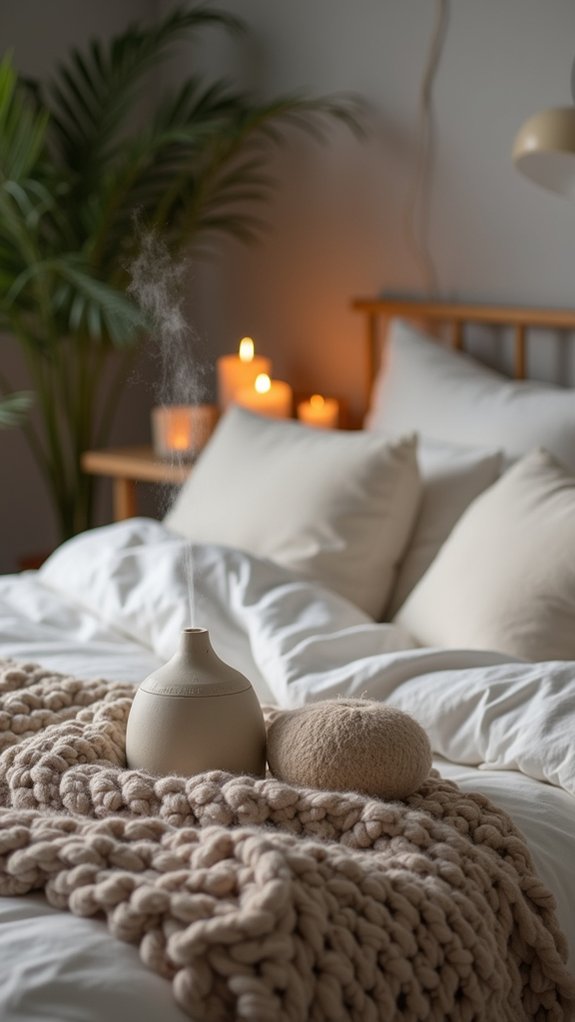 cozy ambiance with fragrances