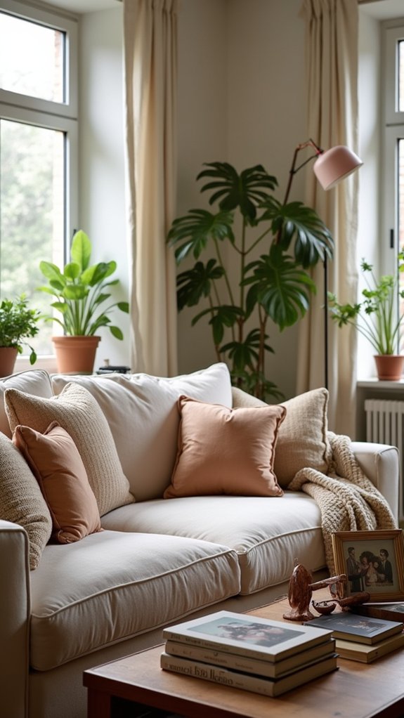 cozy atmosphere with mementos