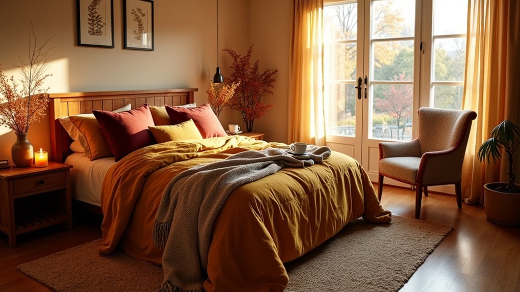 cozy autumn bedroom inspiration