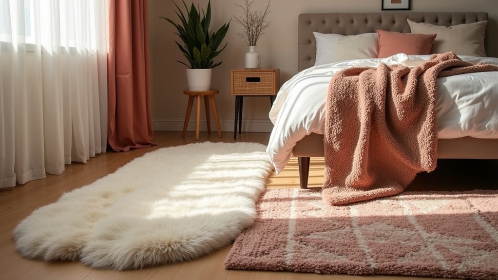 cozy bedroom rug inspiration