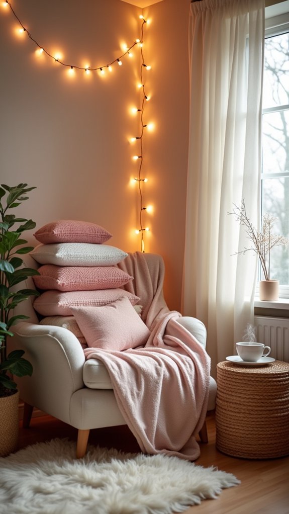 cozy blanket fort retreat
