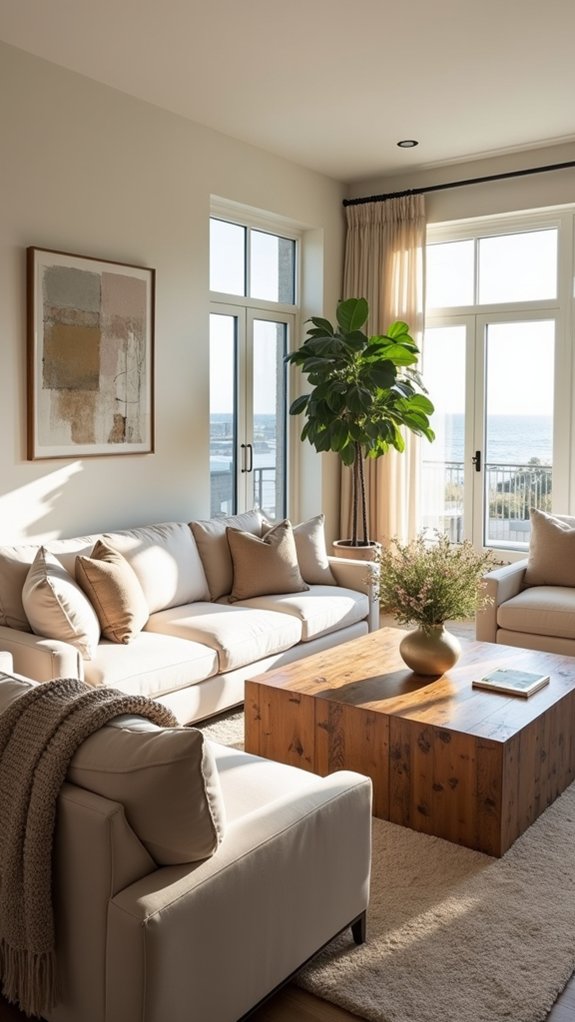 cozy conversation area arrangement