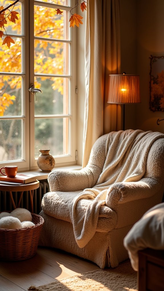 cozy corner for reading