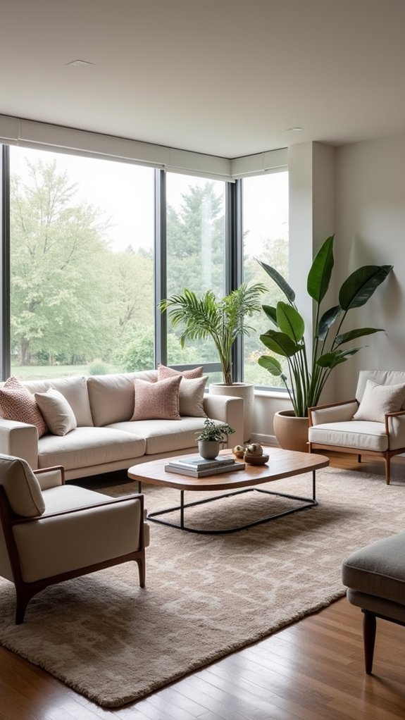 cozy defined living space