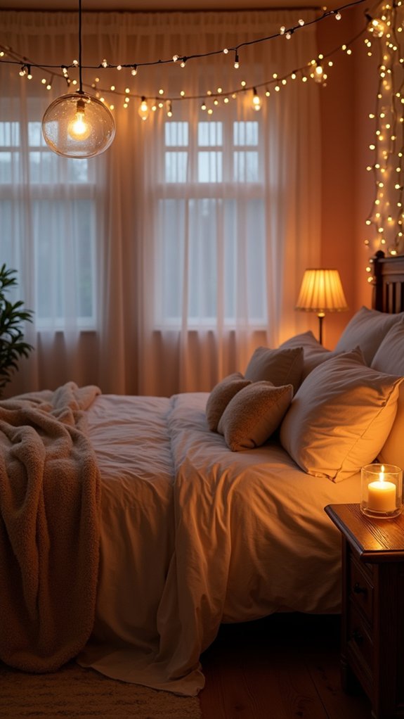 cozy dimmed lighting ambiance