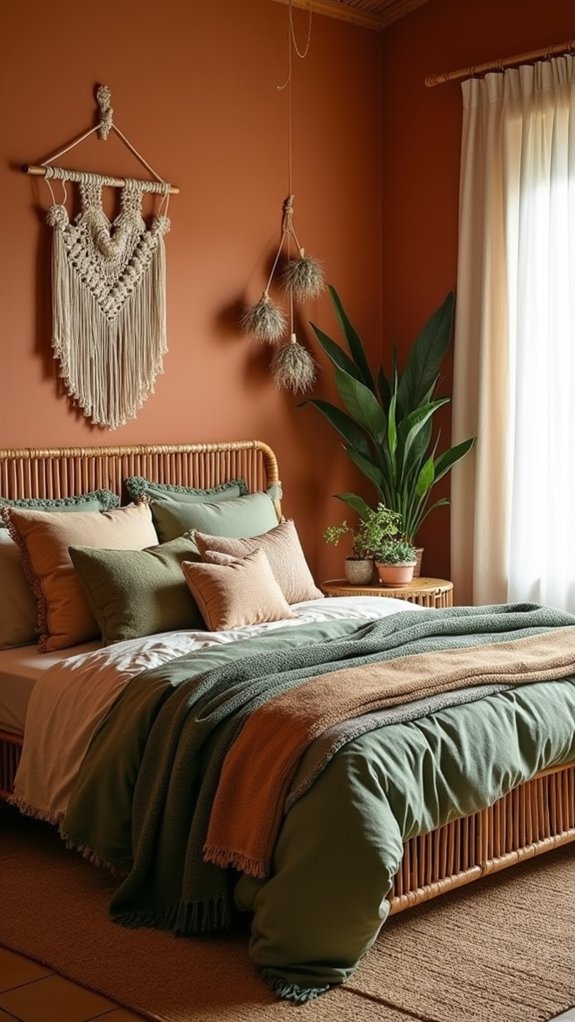 cozy earthy color palette