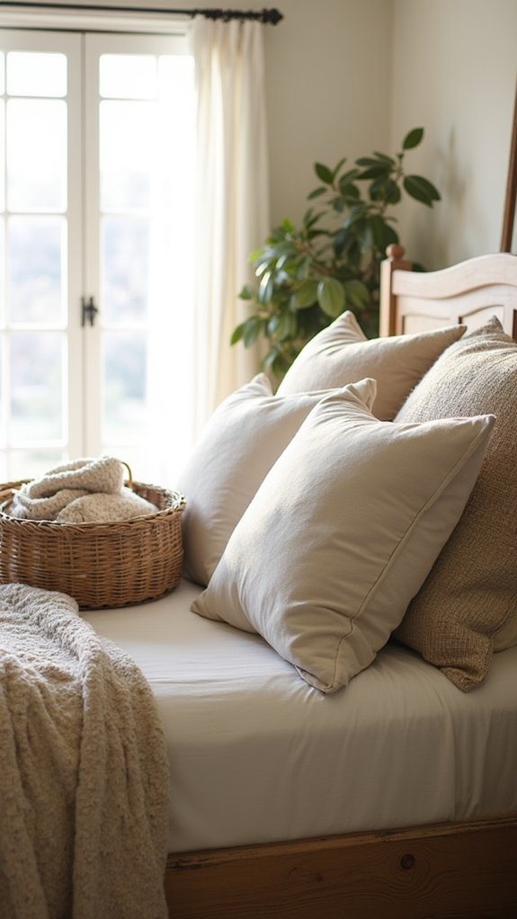 cozy farmhouse chic atmosphere
