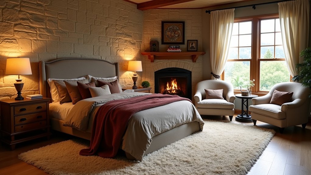 cozy fireplaces for relaxation