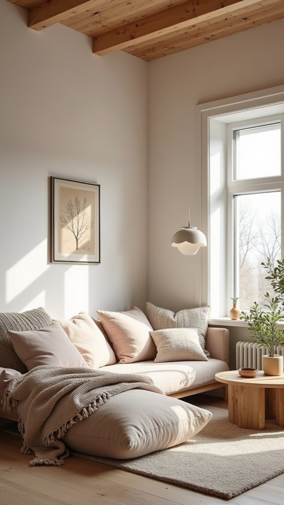 cozy floor cushion retreat