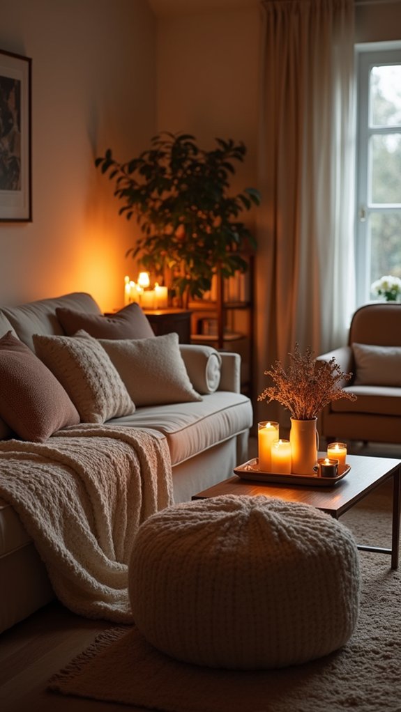 cozy intimate living spaces
