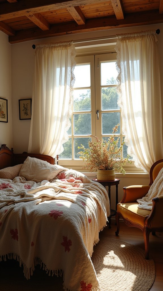 cozy layered textile warmth