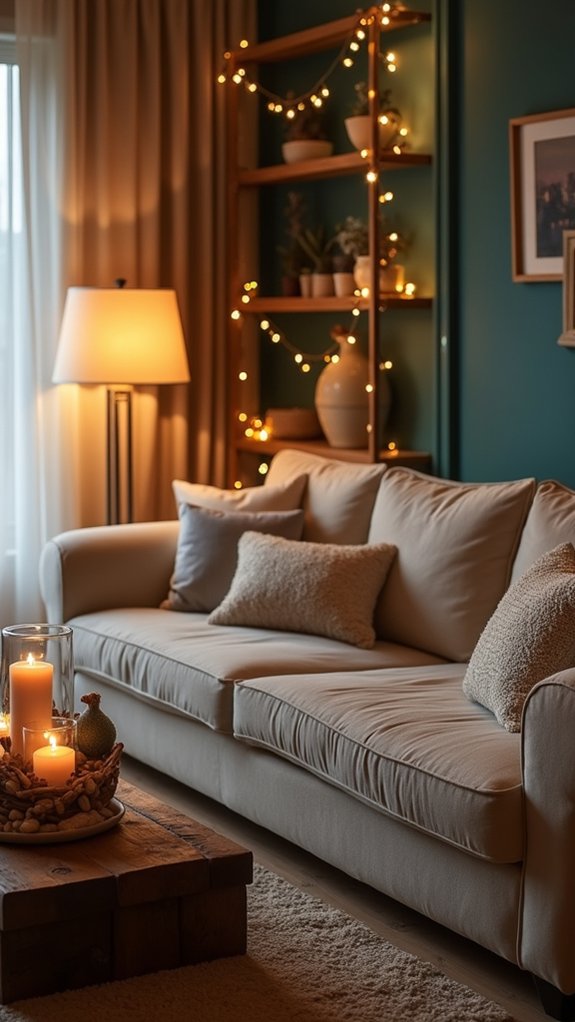 cozy lighting for relaxation