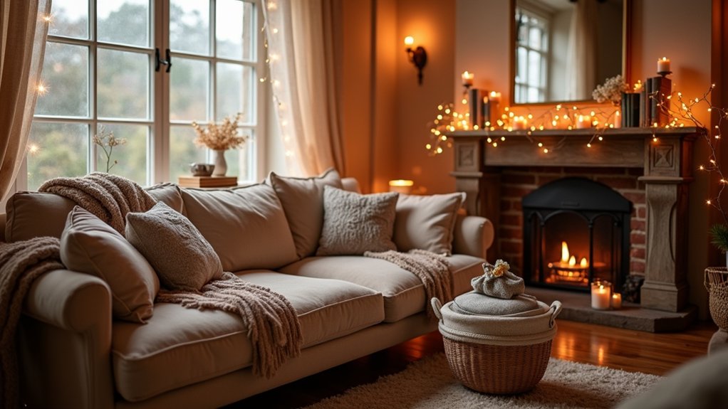 cozy living room illumination