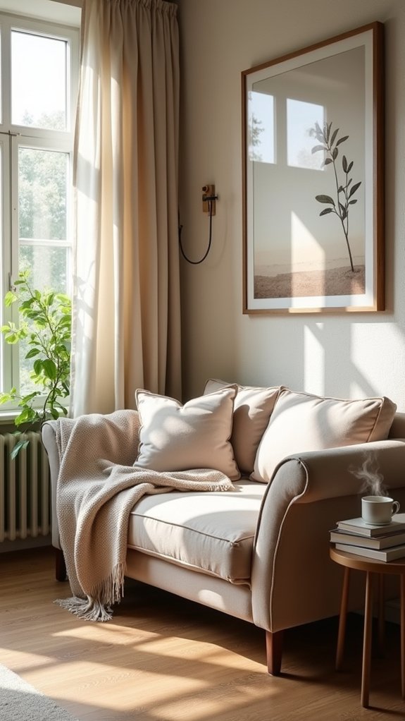 cozy loveseat for relaxation
