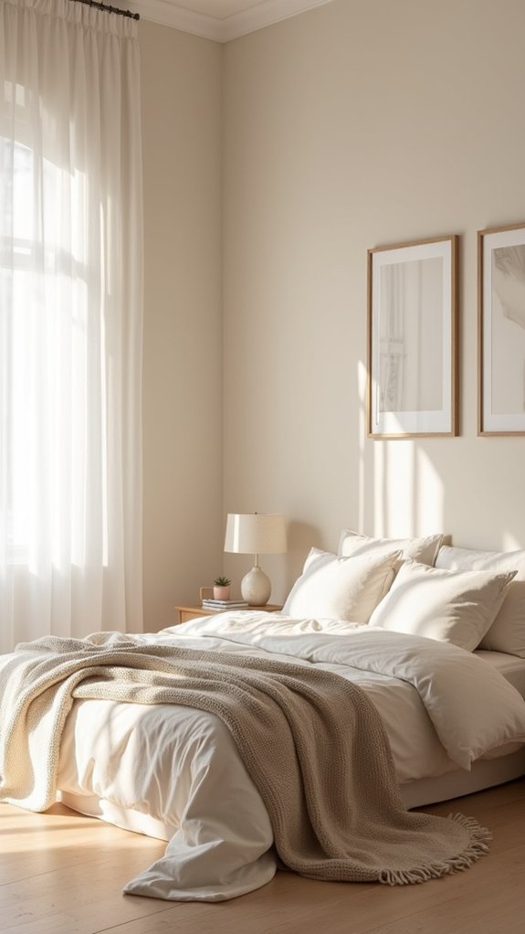 cozy minimalist beige sanctuary