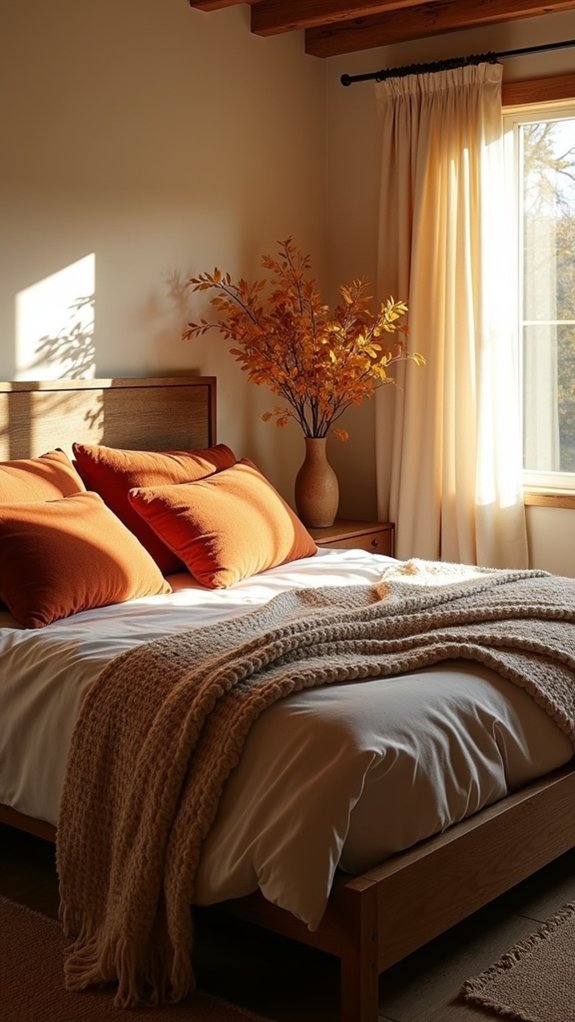 cozy natural bedroom elements
