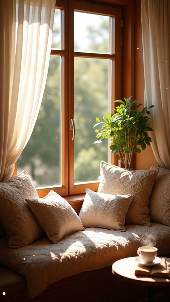 cozy nook for relaxation