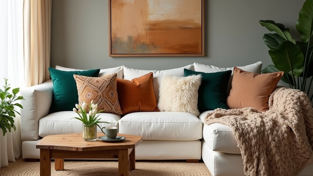 cozy pillow styling ideas