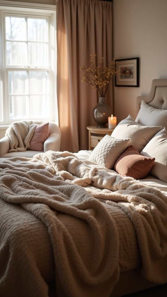 cozy plush throw blankets