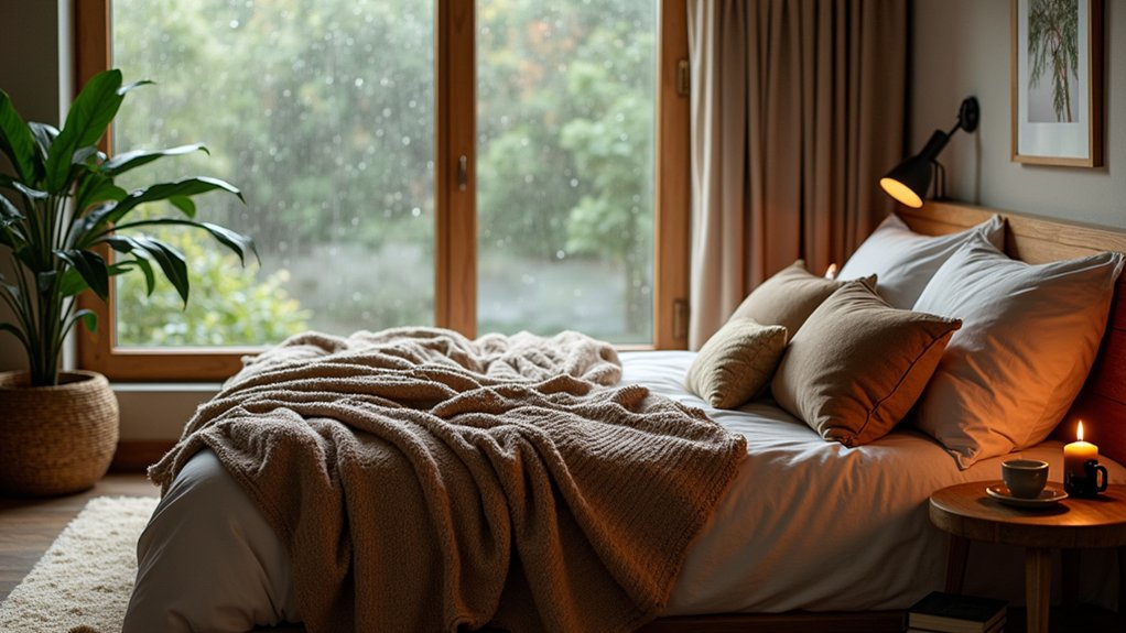 cozy rainy day bedrooms