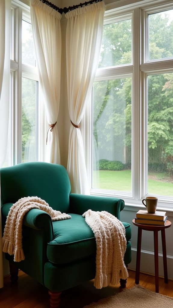 cozy reading nook retreat