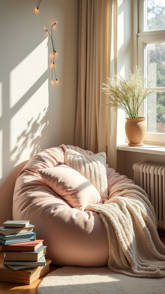 cozy reading nook retreat