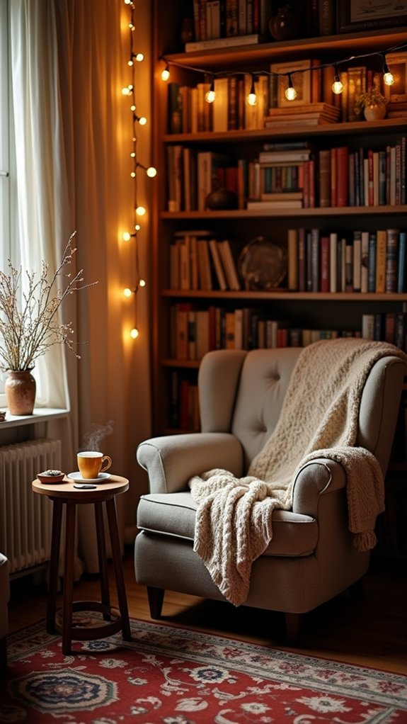 cozy reading nook sanctuary