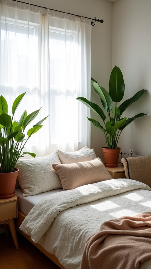 cozy rejuvenating plant decor