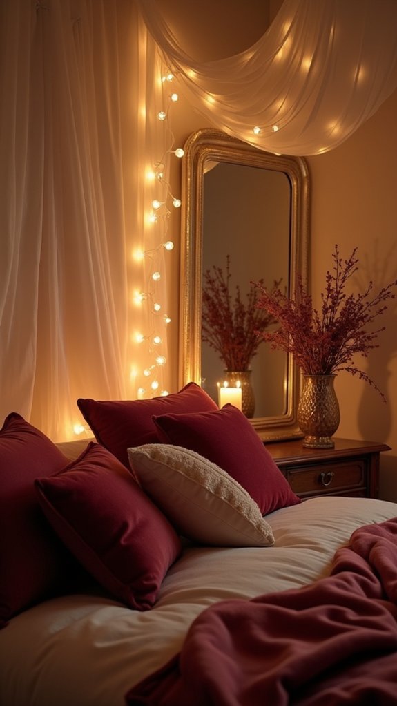 cozy romantic themed decor